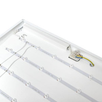 Панель светодиодная 25 мм ДВО-4210-L 50Вт 6500К опал с равномерной засветкой 595х595 LUMA EKF LPL-4210-L-50-6500