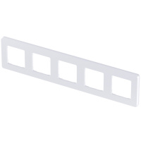 Рамка 5-местная жемчуг INSPIRIA IEK 673976