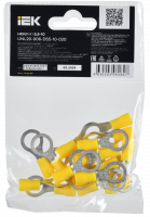 Наконечник НКИ 5.5-10 кольцо 4-6мм (20шт/упак) IEK UNL20-006-D55-10-020