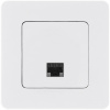 Розетка компьютерная RJ45 категория 6 UTP белый INSPIRIA IEK 673830