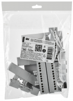 TEKFOR Шина L фаза изолированная на универсальном держателе 6х9-12-Ср IEK TF-NN10-12-KL-K03