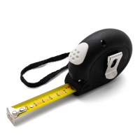 Рулетка с прорезиненным покрытием Soft-Touch автостопом 5 м х 19 мм Rage 100043