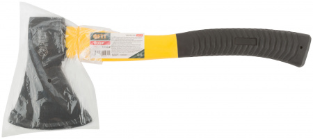 46210 Топор кованая усиленная сталь, усиленная фиберглассовая ручка 1000 гр FIT 