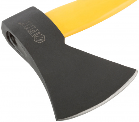 46210 Топор кованая усиленная сталь, усиленная фиберглассовая ручка 1000 гр FIT 