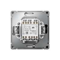 ARTGALLERY 2-клавишный ПЕРЕКЛЮЧАТЕЛЬ, 10АХ, механизм, быстрозажимные клеммы, ЛОТОС Systeme Electric GAL001365S