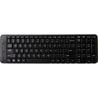 Комплект клавиатура + мышь беспроводной MK220, черный Logitech 920-003236