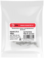 Наконечник-гильза с изолированным фланцем (упаковка 10 шт.) NO-225-02 НШвИ 0.75-8 ЭРА Б0063349