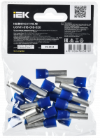 Наконечник НШВИ 16-18 темно-синий (20шт/упак) IEK UGN11-016-018-020