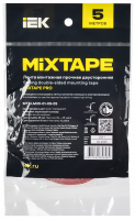 MIXTAPE PRO Лента монтажная прочная двусторонняя 1х9мм 5м IEK MT7-LM30-01-09-05