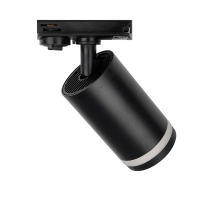 Светильник светодиодный трековый на шинопровод ДПО GX10  PTR 38 GU10 BL 230V IP20 без лампы черный корпус JazzWay 5052277