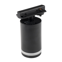 Светильник светодиодный трековый на шинопровод ДПО GX10  PTR 38 GU10 BL 230V IP20 без лампы черный корпус JazzWay 5052277