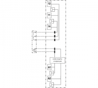 Интерфейсный модуль реле, 1 перекидной контакт, 6А, 24В AC/DC, пружинные зажимы Релеон RM161002400