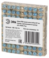 Шина NO-122-14 PEN земля-ноль 6х9мм 8/1 латунная с креплениями по центру ЭРА Б0047228