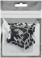 Наконечник НШВИ 1.5-12 черный (100шт/упак) IEK UGN11-D15-012-100