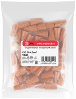 Зажим изолирующий соединительный NO-225-142 СИЗ-3 (2.0-4.0 мм2) оранжевый (упак. 50 шт.) ЭРА Б0063384