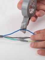 Изолента ПВХ 15мм*10м черная (10/500/16000) ЭРА C0036558