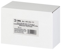 Шина NO-224-111 N ноль в комбинированном изоляторе на DIN-рейку ШНИ-8х12-10-Д-синий ЭРА Б0062975