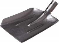 77196 Лопата совковая без черенка, ''рельсовая сталь'' 235х350 мм FIT 