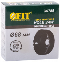 36785 Пила круговая инструментальная сталь 68 мм FIT 