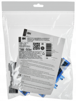 TEKFOR Шина N ноль изолированная на универсальном держателе 6х9-16-С IEK TF-NN10-16-KL-K07