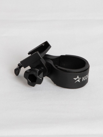 KOC401B Фонарь велосипедный задний 4RED LED/2xAAA/ABS-пл/держатель-крепление/зажим на корпусе, КОСМОС Космос 