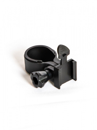 KOC401B Фонарь велосипедный задний 4RED LED/2xAAA/ABS-пл/держатель-крепление/зажим на корпусе, КОСМОС Космос 