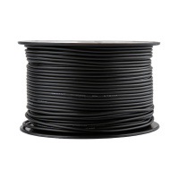 01-6506 Провод ПГВА 1х0.75 мм2, черный, бухта 100 м, REXANT 