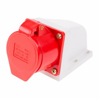 Розетка 115 стационарная 3Р+РЕ+N 16А 380В IP44, REXANT 11-8911