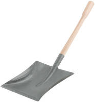 68087 Совок для мусора стальной с ручкой РОС 