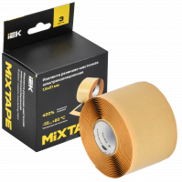 MIXTAPE PRO Изолента резиново-мастичная электроизоляционная 1.6х51мм 3м 2228 IEK MT7-IZ36-D16-51-03