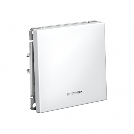 ARTGALLERY 1-клавишный ВЫКЛЮЧАТЕЛЬ с подсветкой, 10АХ, механизм, быстрозажимные клеммы, ЛОТОС Systeme Electric GAL001313S