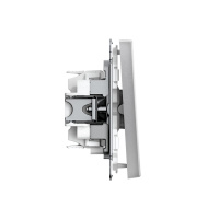 ARTGALLERY Перекрестный ПЕРЕКЛЮЧАТЕЛЬ, 10АХ, механизм, быстрозажимные клеммы, АЛЮМИНИЙ Systeme Electric GAL000371S