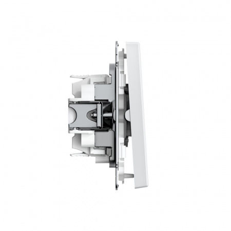 ARTGALLERY 2-клавишный ПЕРЕКЛЮЧАТЕЛЬ, 10АХ, механизм, быстрозажимные клеммы, БЕЛЫЙ Systeme Electric GAL000165S