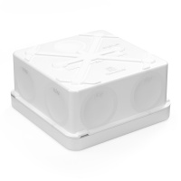60-0210-9003 Коробка распределительная  для прямого монтажа двухкомпонентная безгалогенная (HF) белая 80х80х40 (132шт/кор) Промрукав