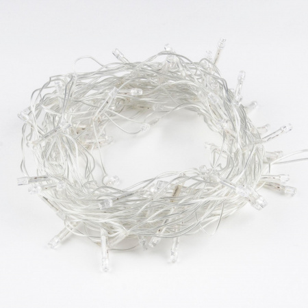 Гирлянда светодиодная 10м 90 светодиодов Разноцветный свет Провод прозрачный ULD-S1000-090/STA MULTI IP20 Uniel UL-00007179