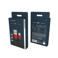 Кабель USB-A - Type-C, 5А, 50Вт, 1м, черный REXANT 18-7066