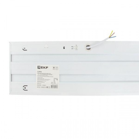 Светильник светодиодный ДВО 4114-L 36Вт 6500К 1195х180х19 опал EKF LPL-4114-L-36-6500