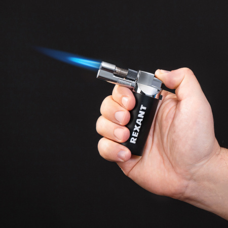 12-0037 Мини-горелка GT-37, заправляемая, 2 режима работы REXANT 