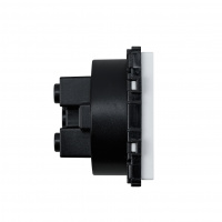 Розетка в рамку белая (47х47мм) Sibling Powersocket-1PW 00-01018375