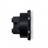 Powersocket-1PW Розетка в рамку белая (47х47мм) Sibling  00-01018375