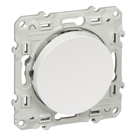 S52R206 ODACE Выключатель кнопочный белый Schneider Electric 