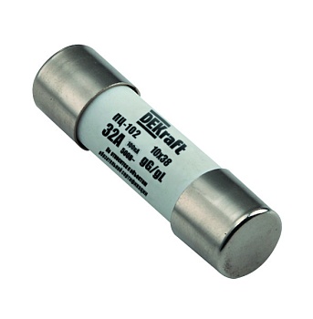 Предохранитель цилиндрический ПЦ-102 4A 10х38 Dekraft 21361DEK