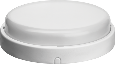 61988 Светильник светодиодный ДБП-12w 4000К 900Лм IP65 круглый пластиковый белый ОНЛАЙТ  21004