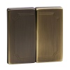 Sys D Клавиша 2шт античная латунь Schneider Electric MTN412543