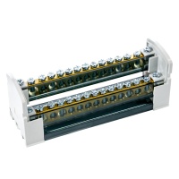 Шина нулевая в корпусе 2х15 125А EKF sn0-2х15