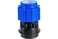 Муфта ПНД компрессионная ВР 32 х 1 1/4' Политэк 52003214