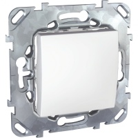 UNICA Переключатель одноклавишный коридорный в рамку белый Schneider Electric MGU5.205.18ZD