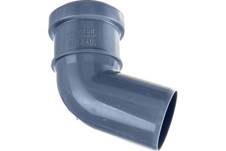 Отвод канализационный 67 град. 50 Политэк 100567