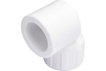 Угольник ВР 25х3/4' комбинированный, полипропиленовый Политэк 9400002534