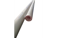 Труба полипропиленовая 40 х 6.7 SDR 6 PN 25 PPR армированная стекловолокном белая, хлыст 4м Политэк 9250040067